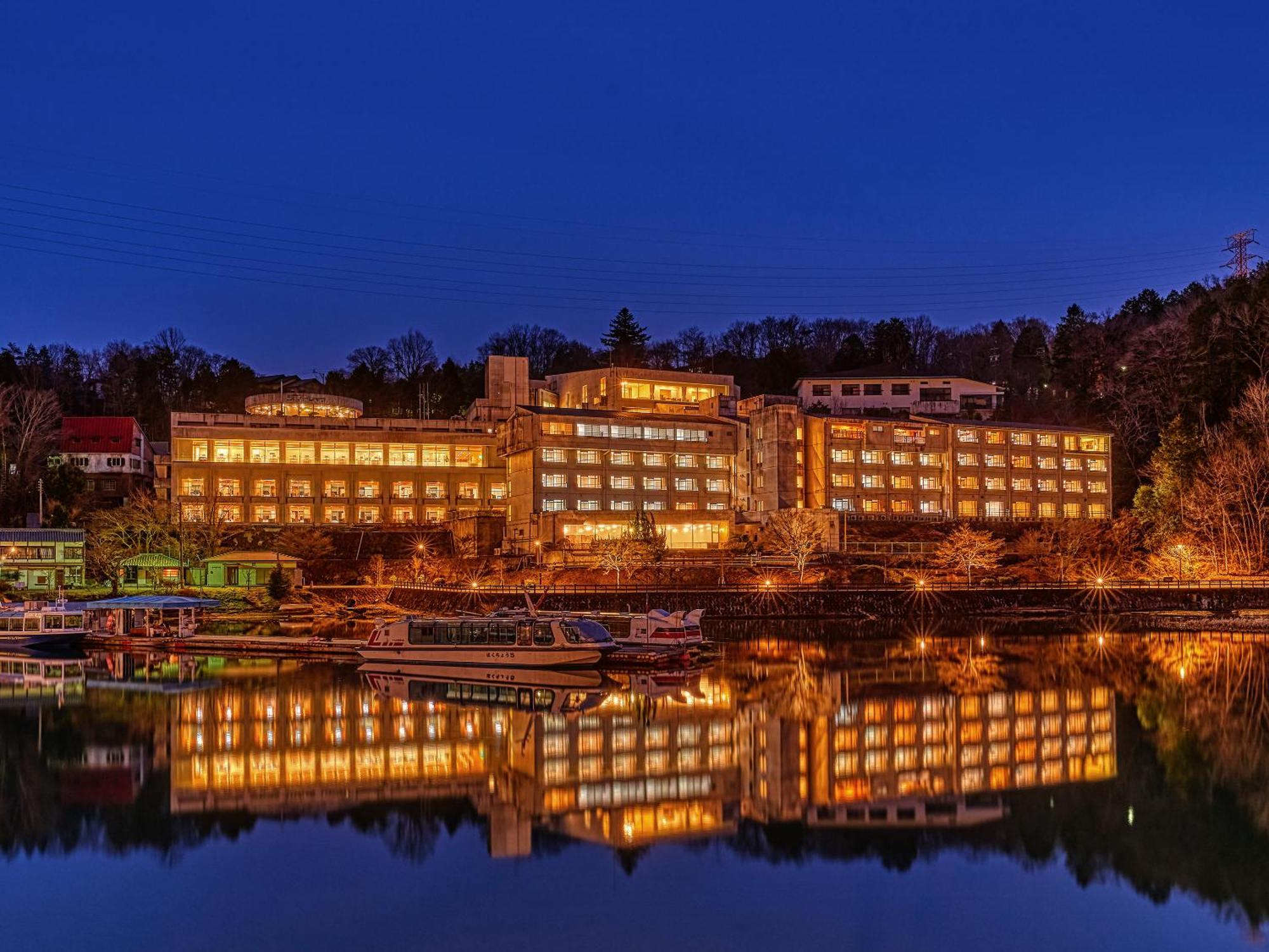 Отель Ooedo Onsen Monogatari Enakyo Экстерьер фото